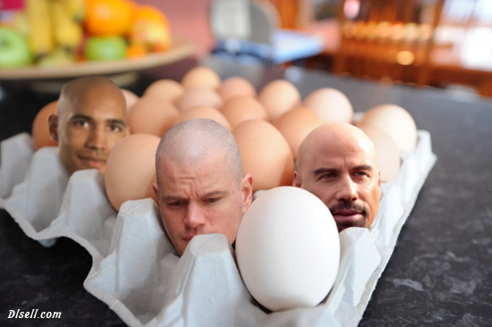 آموزش گذاشتن سر در شانه تخم مرغ