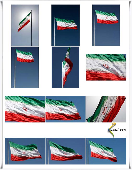 تصاویر با کیفیت پرچم ایران