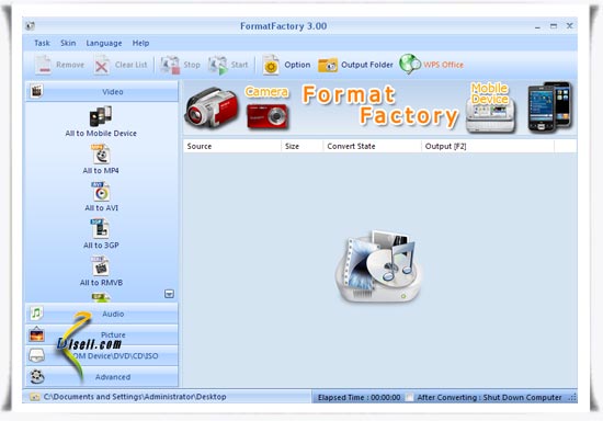 دانلود نرم افزار قدرتمند مبدل فایل های صوتی و تصویری Format Factory 3.0
