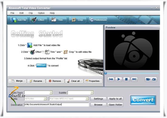   دانلود نرم افزار تبدیل فایلهای تصویریTotal Video Converter 3.71 