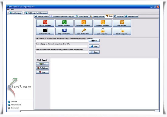 دانلود نرم افزار کنترل و نظارت بر کامپیوتر های شبکه - Net Monitor for Employees Professional 4.8
