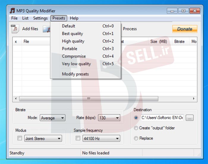  کم کردن حجم فایل MP3 بدون افت کیفیت با نرم افزار MP3 Quality Modifier 2.2 - پایگاه اینترنتی دی ال سل 