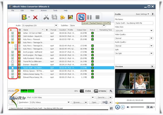 دانلود نرم افزار تبدیل ویدئو Xilisoft HD Video Converter 6.6 