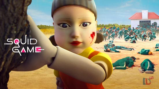 خرید پستی سریال کره‌ای بازی مرکب Squid Game 2021 - پایگاه اینترنتی دی ال سل